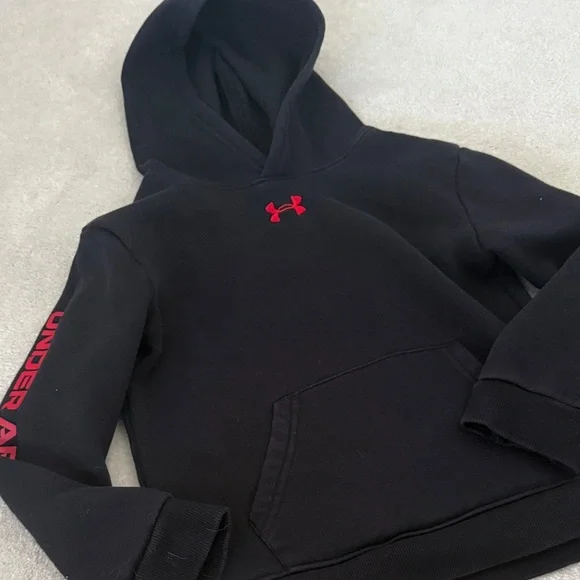 Under armour pullover hoodie boys - Picture 1 of 8
